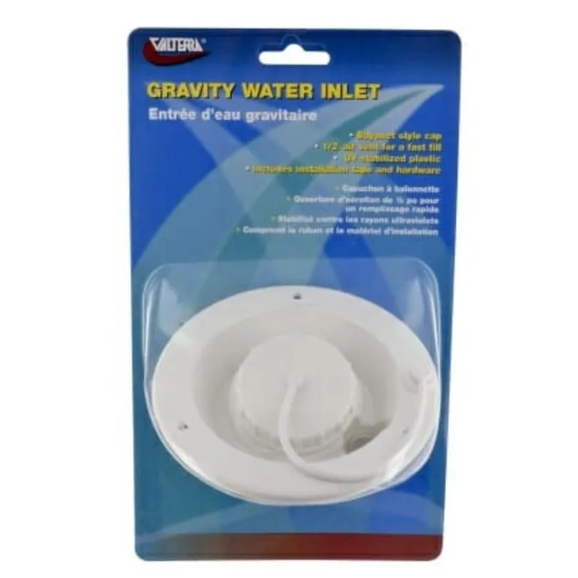 Gravity Water Inlet  White  Ca